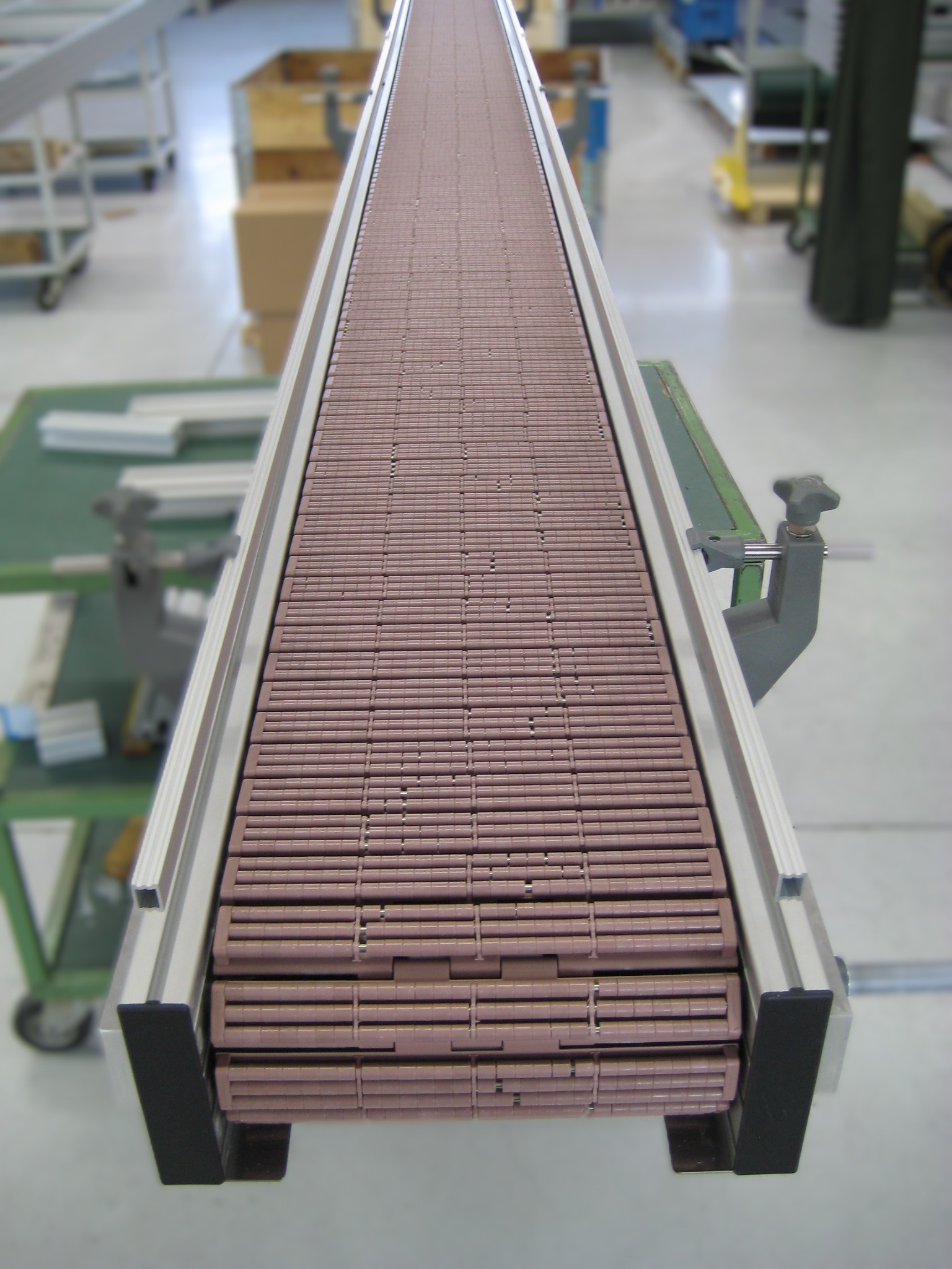 Staurollenkettenförderer (Kunststoff)